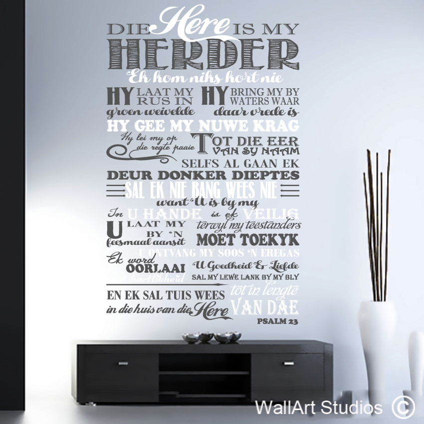 Afrikaans Wall Art Stickers South Africa